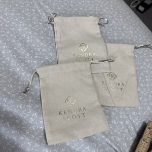 Kendra Scott Jewelry Bags Lot Of 3